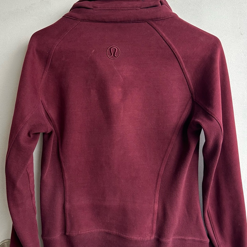 Lululemon Athletica Deep Red Utility Jacket - Picture 4 of 8